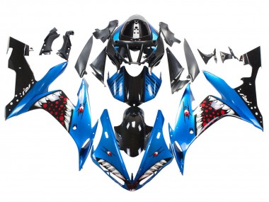 Carenados Moto Yamaha YZF 1000 R1 2004-2006 - Azul Negro Rojo Blanco Tiburón