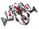Carenados Moto Yamaha YZF 1000 R1 2009-2011 - Rojo Blanco Negro Mate