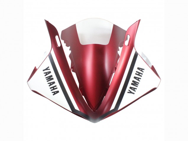 Carenados Moto Yamaha YZF 1000 R1 2009-2011 - Rojo Blanco Negro Mate