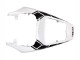 Carenados Moto Yamaha YZF R6S 2006-2009 - Blanco Negro Brillante