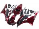 Carenado Moto Yamaha YZF 600 R6 2006-2007 - Rojo Negro Mate