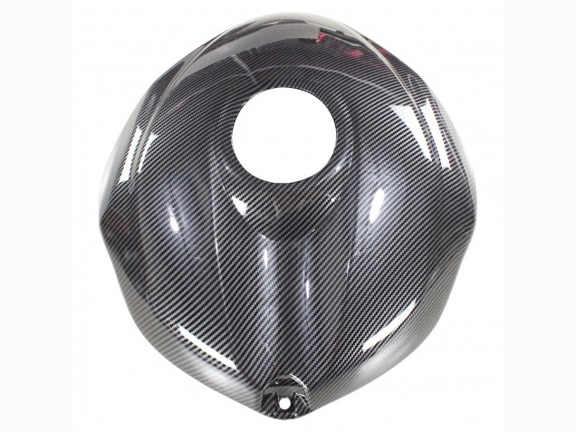 Carenados Moto Yamaha YZF 600 R6 2008-2016 - Gris Negro FibraCarbono Estilo