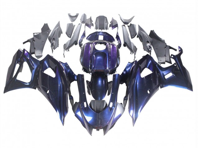 Carenados Moto Yamaha YZF R7 2021-2024 - Gradiente Azul Púrpura
