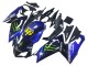 Carenados Moto Aprilia RS125 2006-2011 - Azul Negro Verde Monstruo 46