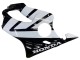 Carenados Moto Honda CBR600 F4i 2004-2007 - Blanco Negro Brillante