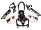 Carenados Moto Honda CBR600 F4i 2004-2007 - Blanco Negro Brillante Rojo Repsol