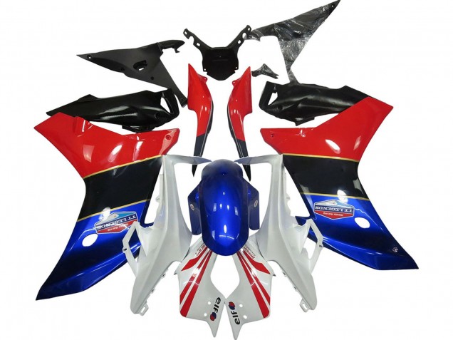 Carenados Moto Honda CBR600F 2011-2013 - Blanco Rojo Azul Negro Brillante