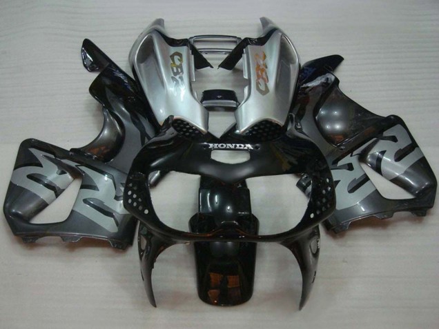 Carenados Moto Honda CBR900RR 893 1994-1995 - Plata Gris Negro Brillante
