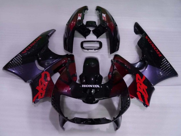 Carenados Moto Honda CBR900RR 893 1994-1995 - Azul Oscuro Rojo Granate Negro Brillante