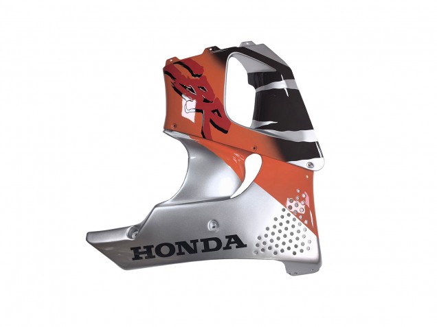 Carenados Moto Honda CBR900RR 893 1994-1995 - Plata Naranja Negro Brillante