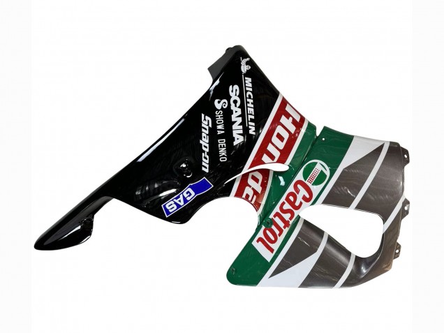 Carenados Moto Honda CBR900RR 893 1996-1997 - Blanco Verde Gris Negro Brillante Castrol