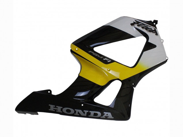 Carenados Moto Honda CBR900RR 929 2000-2001 - Blanco Amarillo Negro Brillante