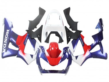 Carenados Moto Honda CBR900RR 929 2000-2001 - Blanco Rojo Azul