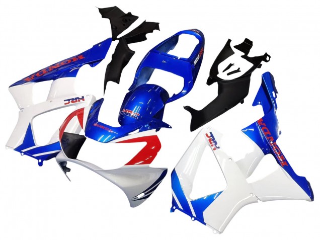 Carenados Moto Honda CBR900RR 929 2000-2001 - Blanco Azul Rojo HRC
