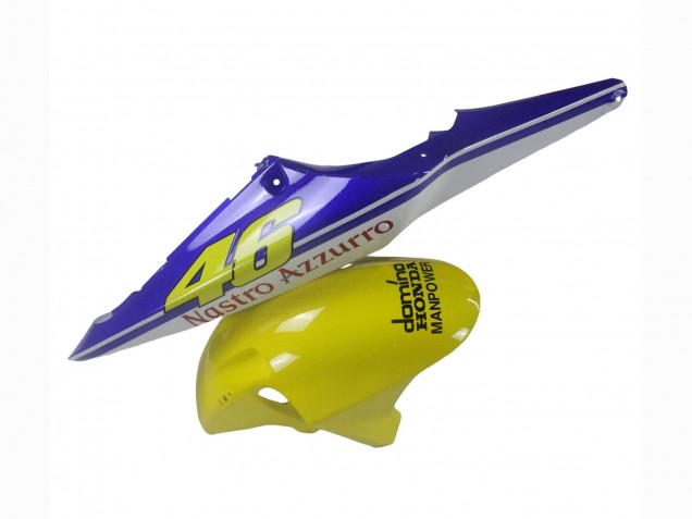 Carenados Moto Honda CBR900RR 954 2002-2003 - Azul Amarillo Negro Brillante Rojo Nastro Azzurro 46