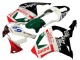 Carenados Moto Honda CBR900RR 954 2002-2003 - Blanco Rojo Verde Negro Brillante Castrol