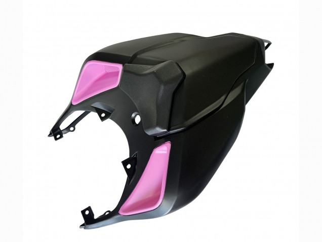 Carenados Moto Ducati 848 2007-2014 - Blanco Rosa Negro Brillante Connie