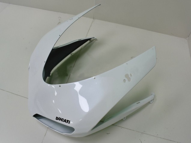 Carenados Moto Ducati 848 2007-2014 - Blanco Negro Mate