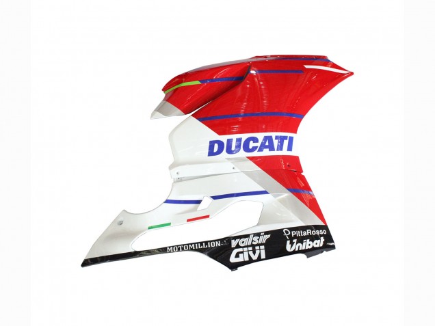 Carenados Moto Ducati Panigale 899/1199 2011-2014 - Blanco Rojo Verde Azul Negro Brillante Flex-Box