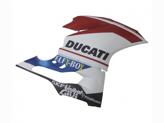 Carenados Moto Ducati 1299 2015-2020 - Blanco Rojo Azul Negro Mate Unibat Flex-Box