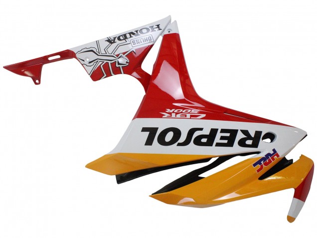 Carenados Moto Honda CBR500R 2016-2018 - Amarillo Blanco Rojo Repsol HRC