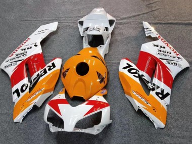 Carenados Moto Honda CBR1000RR 2004-2005 - Blanco Naranja Negro Rojo Repsol
