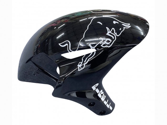 Carenados Moto Honda CBR1000RR 2004-2005 - Plata Negro Brillante Rojo Raya