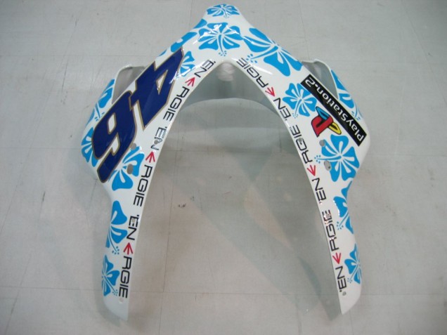 Carenados Moto Honda CBR1000RR 2004-2005 - Blanco Azul Nieve Nastro Azzurro 46
