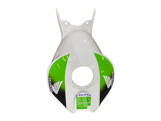 Carenados Moto Honda CBR1000RR 2004-2005 - Blanco Verde Negro Brillante Hannspree 52