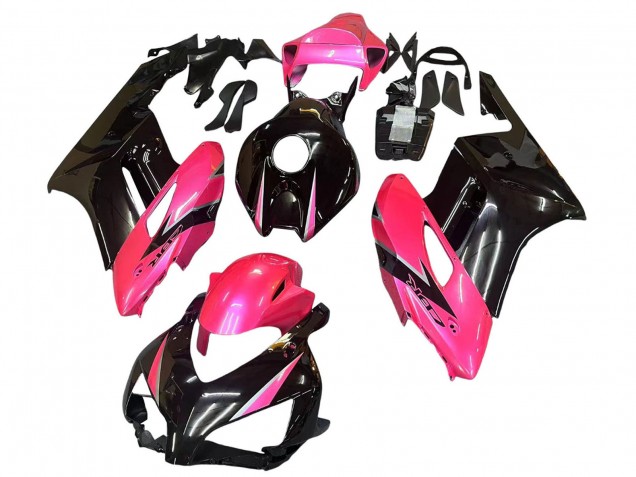 Carenados Moto Honda CBR1000RR 2004-2005 - Rosa Negro Brillante