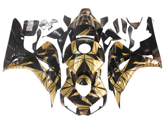 Carenados Moto Honda CBR1000RR 2006-2007 - Oro Negro Brillante