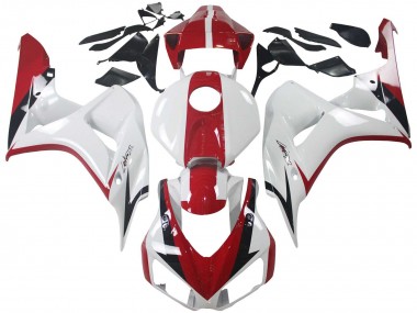 Kits Carenado Moto Honda CBR1000RR 2006-2007 - Blanco Rojo Negro Brillante