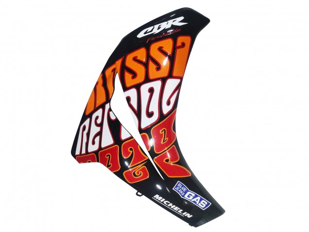Carenados Moto Honda CBR1000RR 2008-2011 - Verde Naranja Negro Brillante Rossi Michelin 46