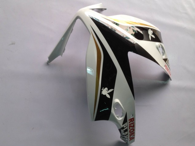 Carenados Moto Honda CBR1000RR 2012-2016 - Blanco Negro Brillante Rizoma Playboy