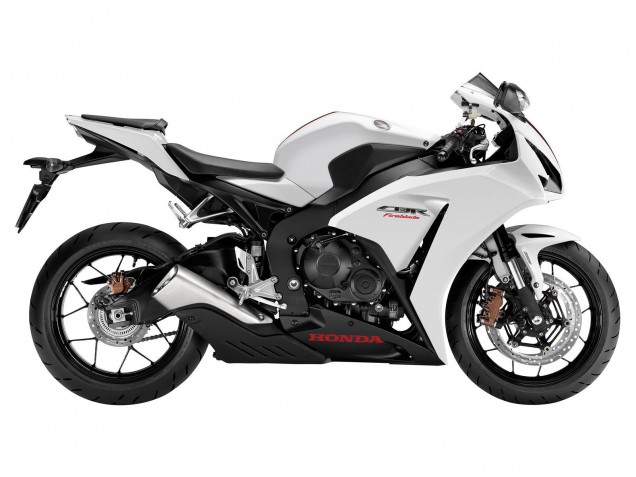 Carenados Moto Honda CBR1000RR 2012-2016 - Blanco Negro Mate