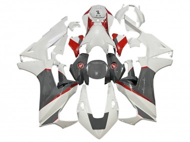 Carenados Moto Honda CBR1000RR 2017-2023 - Blanco Rojo Gris