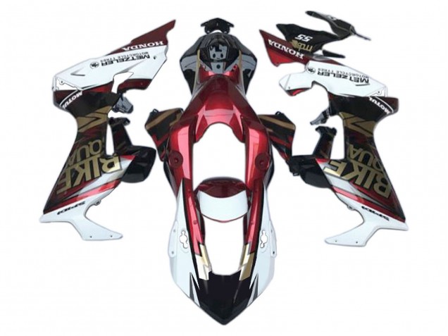 Kits Carenados Moto Honda CBR1000RR 2017-2023 - Blanco Rojo Negro