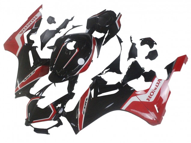 Carenados Moto Honda CBR1000RR 2017-2023 - Rojo Blanco Negro Brillante