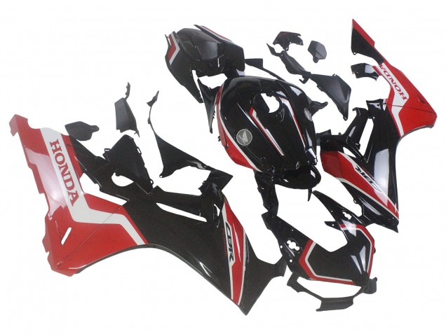 Carenados Moto Honda CBR1000RR 2017-2023 - Rojo Blanco Negro Brillante