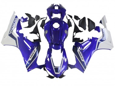 Carenados Moto Honda CBR1000RR 2017-2023 - Blanco Azul