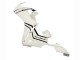 Carenados Moto Honda CBR1000RR 2017-2023 - Blanco Negro Raya Fireblade