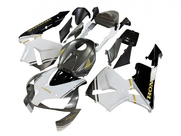 Carenados Moto Honda CBR600RR 2003-2004 - Blanco Amarillo Gris Negro