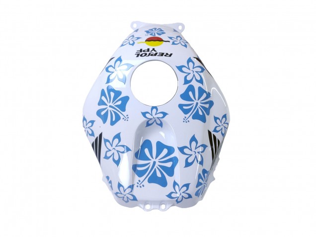 Carenados Moto Honda CBR600RR 2003-2004 - Blanco Azul Rojo Nastro Azzurro 46