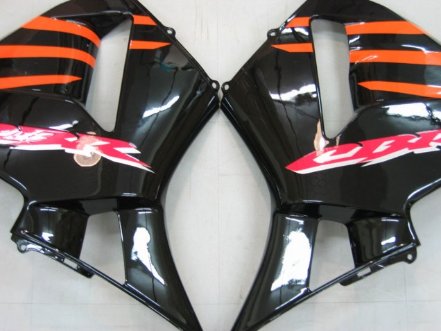 Carenados Moto Honda CBR600RR 2005-2006 - Naranja Negro Plata