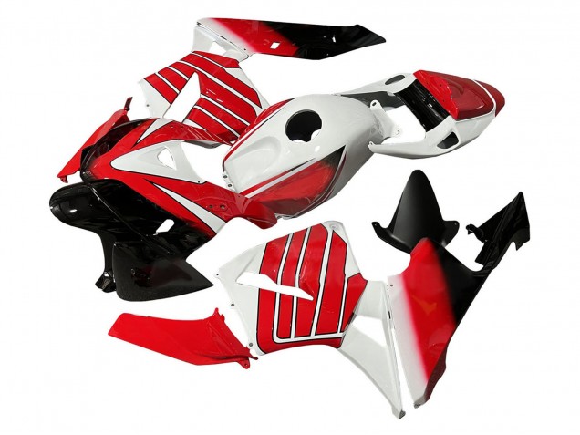 Carenado Moto Honda CBR600RR 2005-2006 - Rojo Blanco Negro