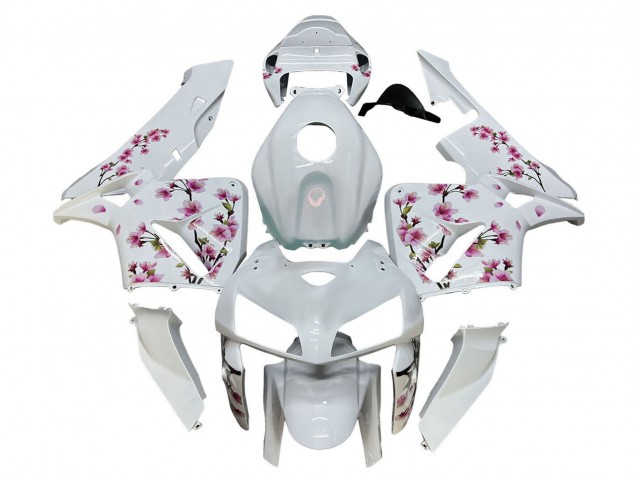 Carenados Moto Honda CBR600RR 2005-2006 - Blanco Cherry Blossom