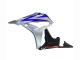 Carenados Moto Honda CBR600RR 2007-2008 - Plata Azul Negro Brillante Carrera