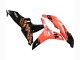 Carenados Moto Honda CBR600RR 2007-2008 - Naranja Negro Brillante Repsol