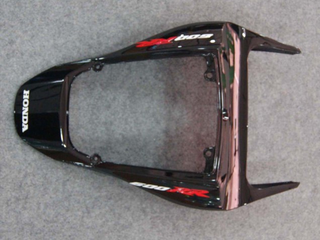 Carenados Moto Honda CBR600RR 2007-2008 - Negro Brillante Naranja Llama