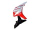 Carenado Moto Honda CBR600RR 2007-2008 - Blanco Rojo Negro Brillante